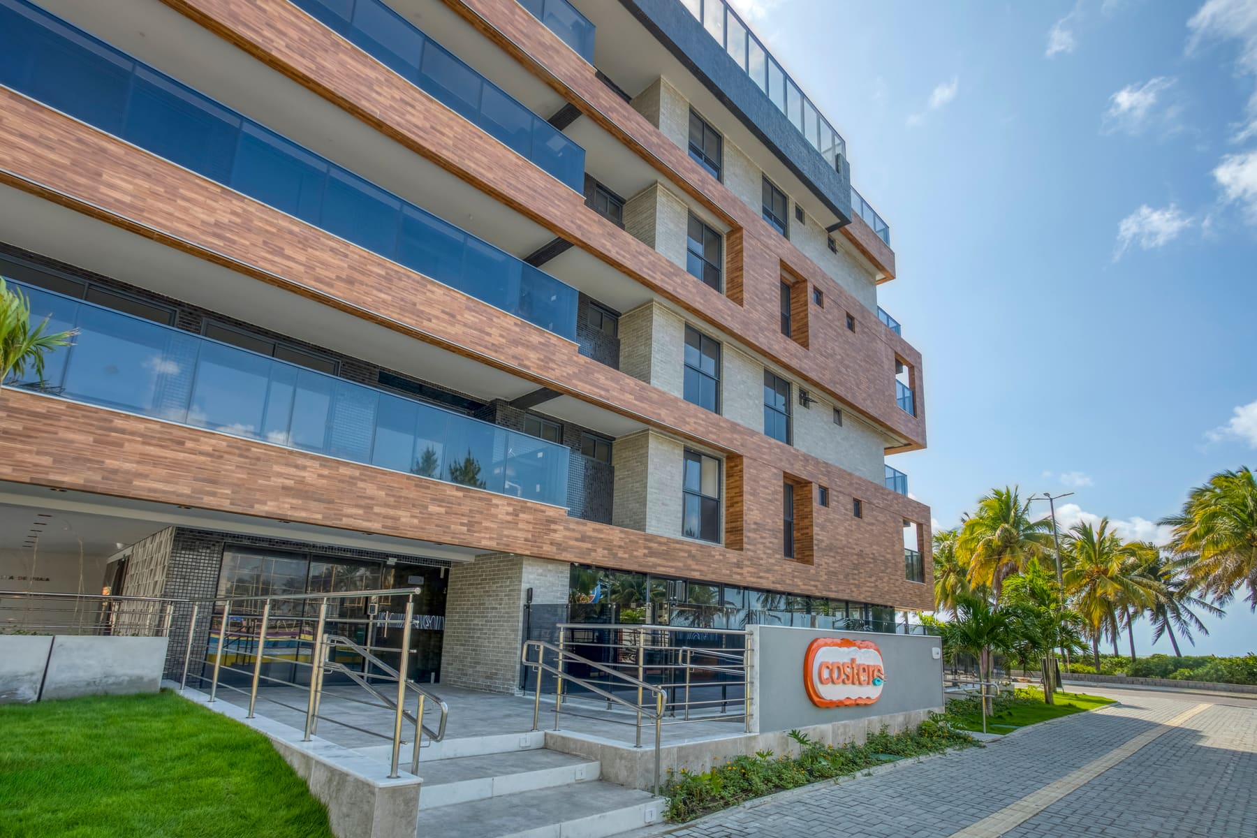 Fachada do residencial Costero Residence